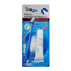 고품질 강아지전용 치아 잇몸 관리 충치예방 치약 칫솔 세트 (WFFMBJW)