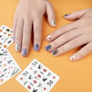 [하프클럽/]할로윈 네일 장식 파츠 스티커 꾸미기 악세서리 데코 용품