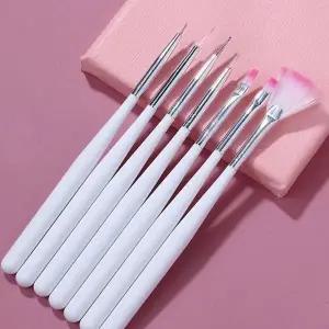 [하프클럽/]다용도 네일 브러시 아트 기초 취미 초보자 젤 도구