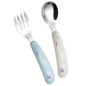 스텐 식기 유치원 수저 예쁜 스푼 포크 커트러리 13cm