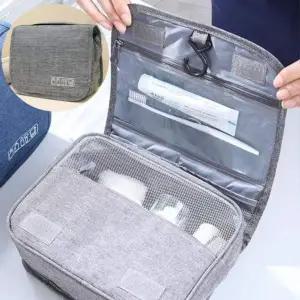 [콩심팥심]보조 가방 여행용 화장품 린넨