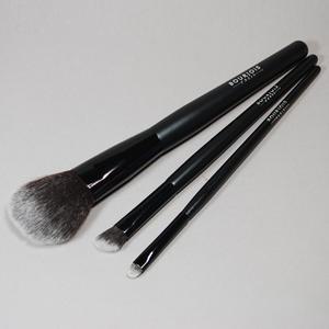 부르조아 로고 브러쉬 3종 (검정모, 검정색 손잡이)