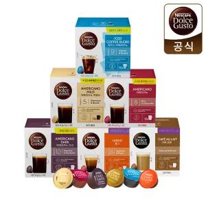 [무배+5박스+랜덤굿즈] 네스카페 돌체구스토 캡슐커피 12P