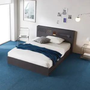 [초!특!별!가!] 파로마 레아LED 수납침대 그레이색상 슈퍼싱글 퀸 매트선택