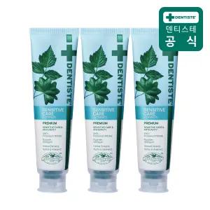 덴티스테 뉴센서티브케어 치약 200g 3개 시린이완화 기능성