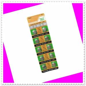 - 일반우편 - AG10(LR1130)알카라인 버튼형 건전지 - 코인형 단추형