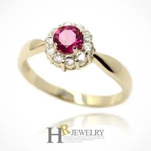 [호림쥬얼리]14K정.품)히트(HR)(7월탄생석)14K 루비 반지
