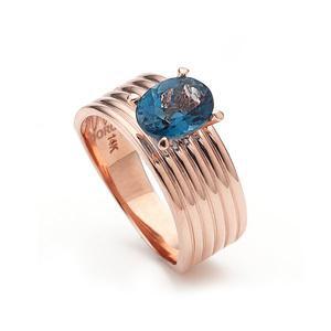 [도로시] 14k 루미네스 런던블루 반지