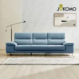 [자코모] 노바 3.5인 천연면피 소가죽 소파