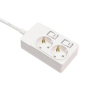 써보니 접지 개별 스위치 부착 2구 2M 멀티탭 M-1322