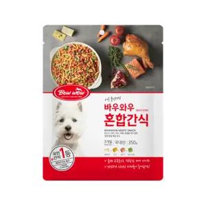 바우와우 혼합간식 350g