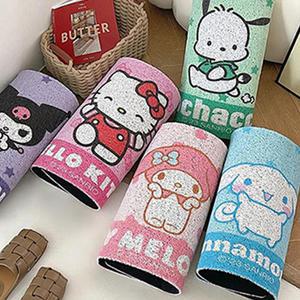 산리오 코일 발매트 매트 현관 베란다 45x75cm 쿠로미 포차코 시나모롤 마이멜로디 헬로키티 선택