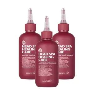 [최신제조]맥클린 헤드스파 힐링케어 트리트먼트 200ml 3개 탈모증상완화