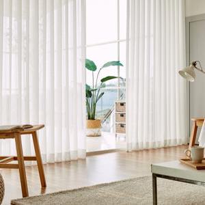 예나홈 카페st. 나비주름 화이트 쉬폰 속커튼 (국내산 원단)