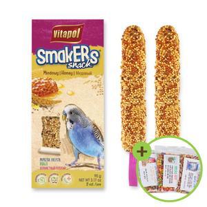 비타폴 벌꿀 영양바 2개입 앵무새간식 새모이 꽃가루