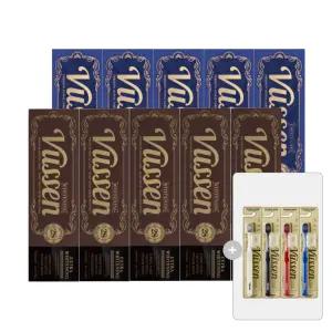 뷰센 28 미백치약 80g 5개+C 충치케어치약 120g 5개+더블와이드 칫솔 4입