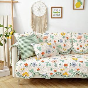 [러빙랩]쟈드 쁘띠 순면 쇼파패드 논슬립 패드 2인용 소파 90x160cm