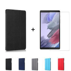 갤럭시탭A7 라이트 Lite 8.7 SM-T220 SM-T225 북커버 케이스+9H강화유리필름