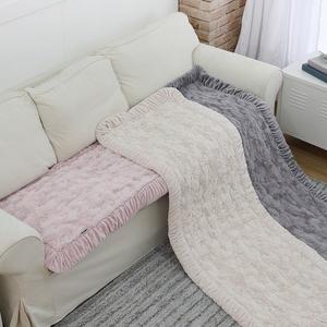 [이솔홈] 무디 극세사 소파패드 쇼파패드 4인용