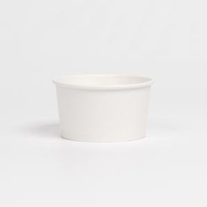 해피팩 200 무지컵 일회용 디저트 아이스크림 다용도 종이용기 1박스 1000개