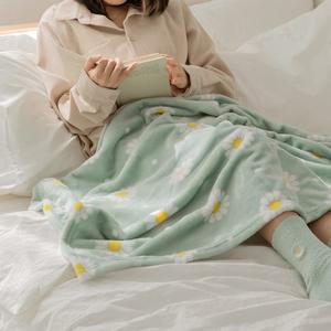 바자르 더데이지 극세사 담요 겸 이불