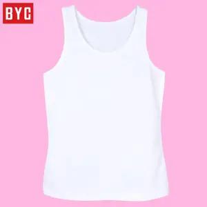 BYC (JRG04) 여아 주니어 면 런닝 초등학생 중학생 메리야스 속옷 80 85 90 95