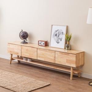 깔끔한 원목 2000 높은 거실장 티비받침 인테리어 TV장식장 DS25