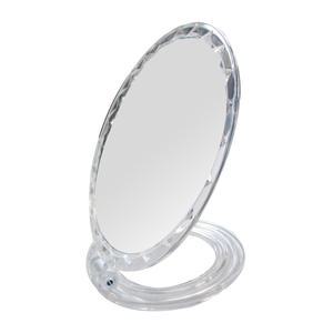 에이브 원형 썬스탠드거울 손 탁상 화장대