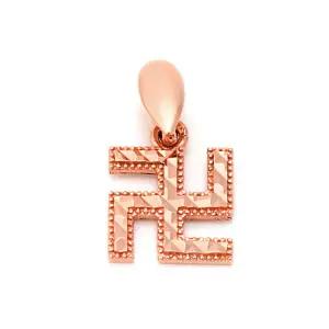 18K 심플 컷팅 종교 만자 펜던트 PNP26817