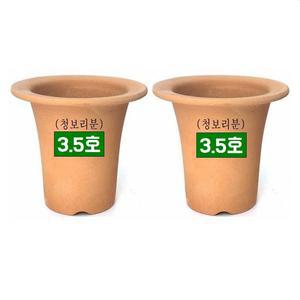 풍란분 풍난 난 화분 토분 3.5호 2개
