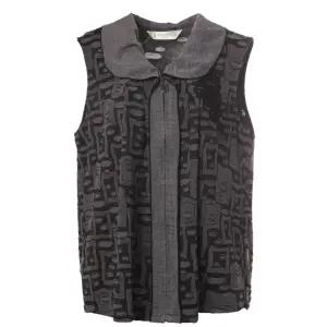 [롯데백화점]몬테밀라노 러블리 카라 자카드 지퍼 베스트 XK209V2697