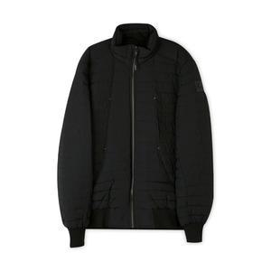 [무스너클] 남성 킵 봄버 로고 블랙 자켓 M32MB009 292