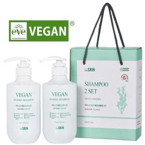 톡톡스킨 비건 다시마샴푸 2구 500ml*2 선물세트