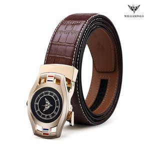 WilliamPOLO(윌리엄폴로) 명품소가죽 남성벨트 정장 남자 소가죽 자동 벨트  18394
