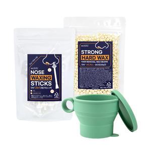 하드 왁스 콧털 코털 코봉이 왁싱 키트 셀프 얼굴 제모
