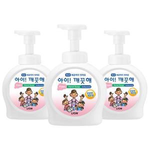 아이깨끗해 핸드워시 레몬향 본품 490ml x 3개 SD