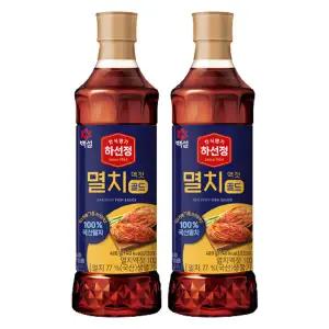 하선정 멸치액젓, 400g, 2개