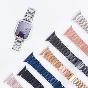 엔터콘 애플워치 메탈 스트랩 프리미엄 플랫 쥬빌레 밴드 시계줄 10 9 SE 울트라 2 8 7 6