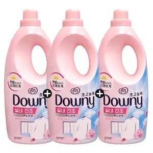 다우니 섬유유연제 실내건조 플로럴프레시 2L X 3개 / 대용량