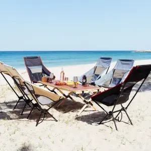 경량릴렉스캠핑체어 폴딩체어 3컬러 차박 캠핑