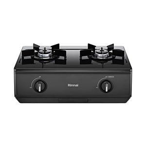 [린나이](하남점)[신세계하남] 린나이 AA가스레인지 2구 자동점화_매트 그라파이트 블랙 RTR-H2200