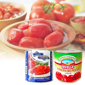 에이치에이유통 홀 토마토 통조림 2종  2.5kg 디벨라 롱고바디 토마토 통조림 소스