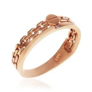 [비앤비골드] 14K/18K 원형볼 시계체인 레이어드 남성반지 SCM38510