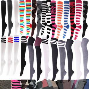 오버니삭스 여자 골지 무릎양말 두꺼운  학생 따뜻한 무릎양말 교복룩 데일리 골프 요가 필라테스 기능성 압박