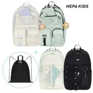 [네파키즈](타임스퀘어점패션관)KLC7031 네파키즈 고학년 글램 스쿨백 (슈즈백포함)