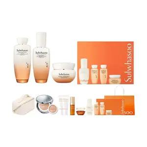 설화수 NEW 탄력 3종 세트(탄력크림EX+자음수EX+자음유액EX), 1개+증정(10종 샘플+쇼핑백, 1개)