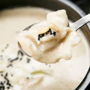 고소한 들깨 수제비 6인분(생수제비 + 들깨가루6봉)