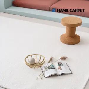 [전시상품][ ]폭신폭신 테디 부클 러그 양털 거실 카페트 150x200