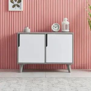 사에 낮은 도어 수납장 착불