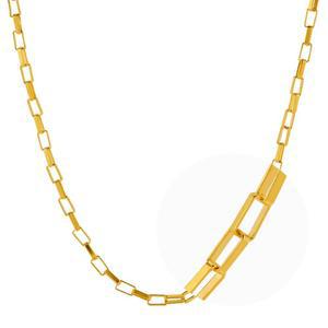 갤러리아 여자 순금 목걸이 체인 큐브 24K 18.75g 18K장식